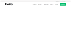 Desktop Screenshot of postup.com